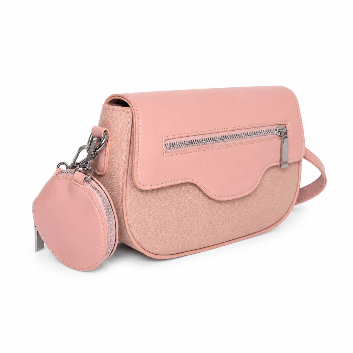 Cartera Bandolera Mujer con 2 Straps y Monedero Desmontable - JJ3752