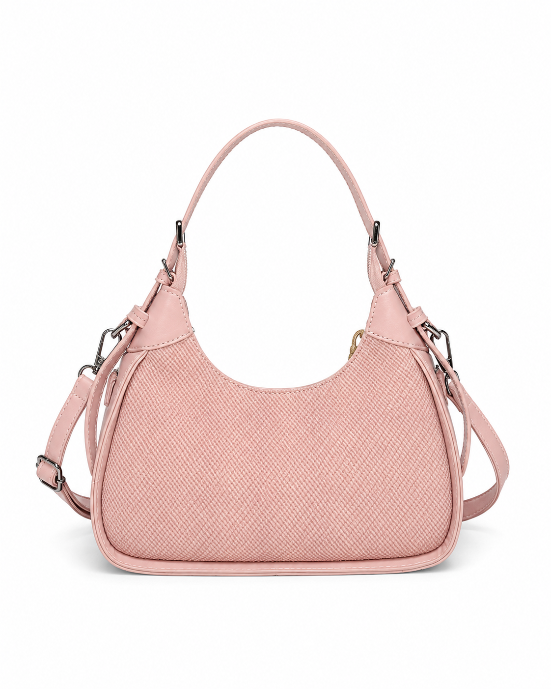 Cartera Mujer 2 En 1 Hombro Bandolera Cadena y Llavero Osito - JJ6030