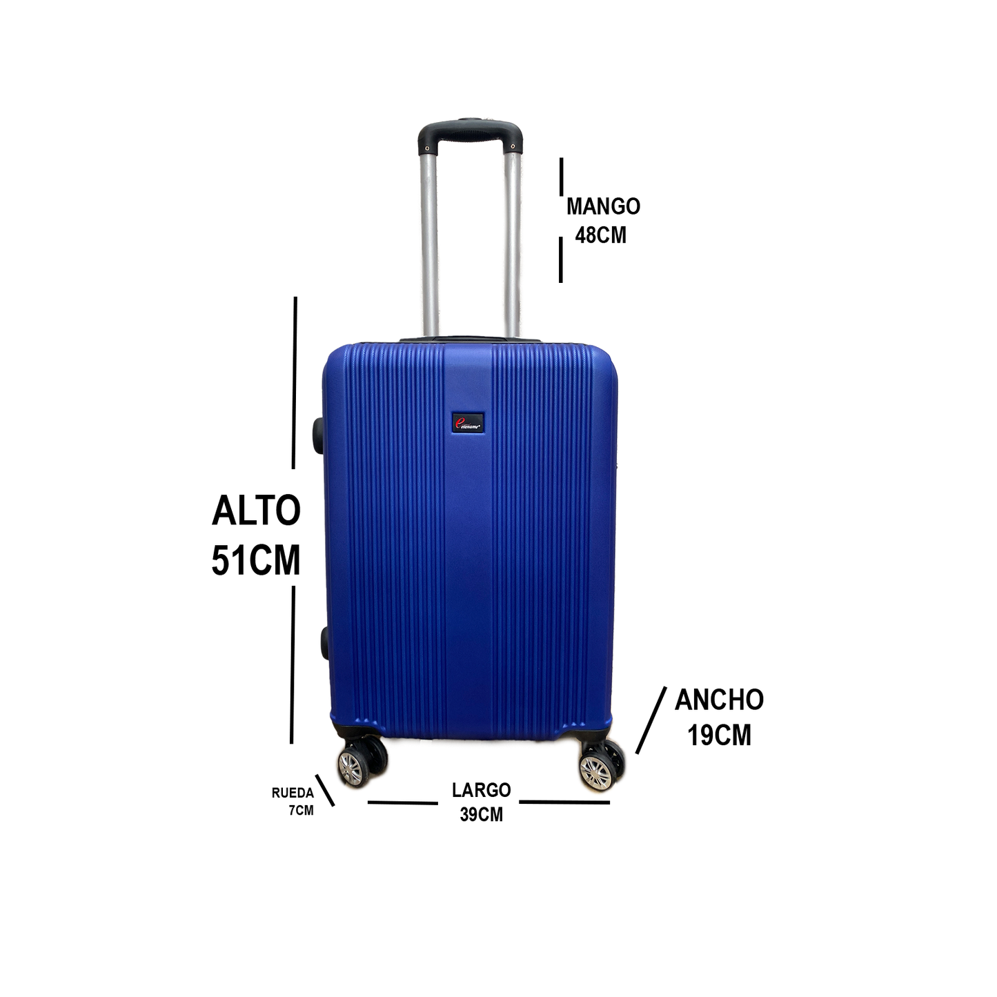 Maleta Viaje Mano Cabina ABS Avion 10 A 12 Kilos Carry On