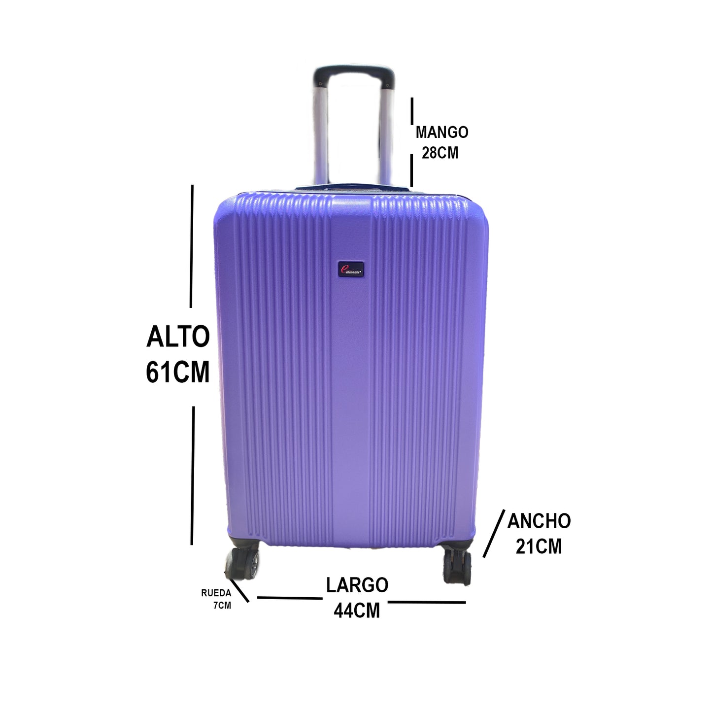 Maleta Viaje Mano Cabina ABS Avion 10 A 12 Kilos Carry On