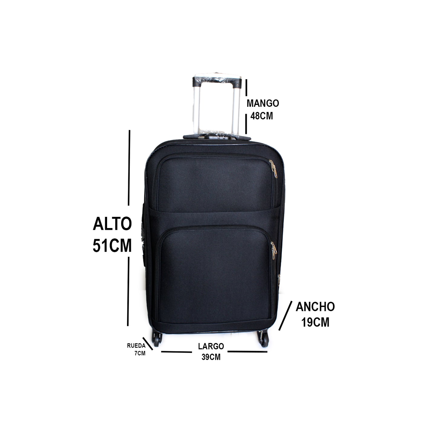 Maleta Viaje Mano Cabina Avion 10 A 12 Kilos Carry On