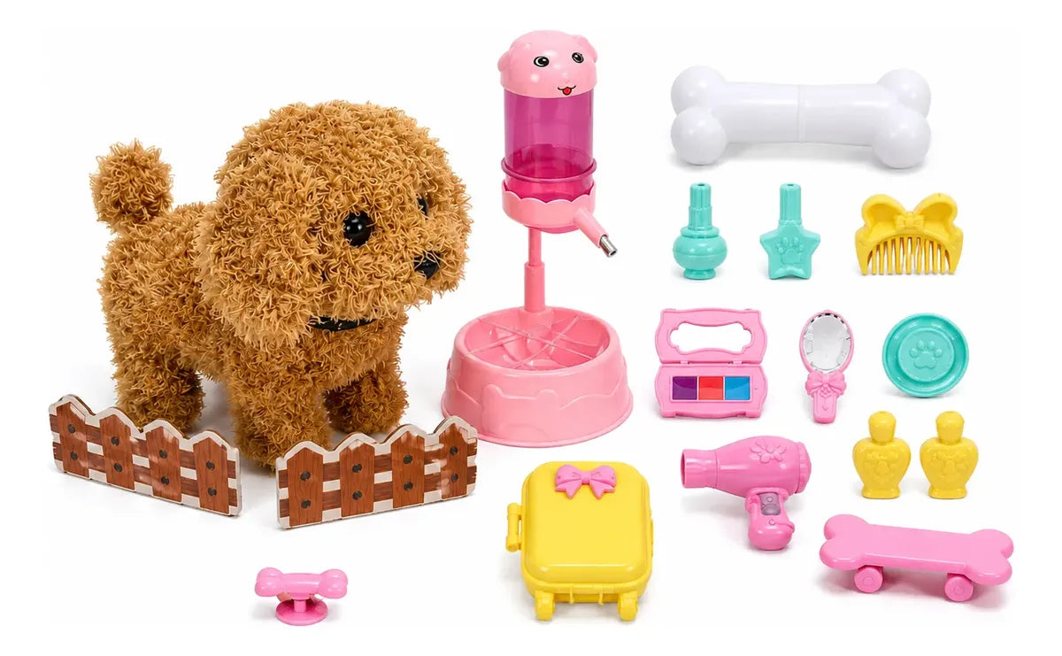 Juguete Interactivo Cuida Tu Mascota Peluche Accesorio Niños