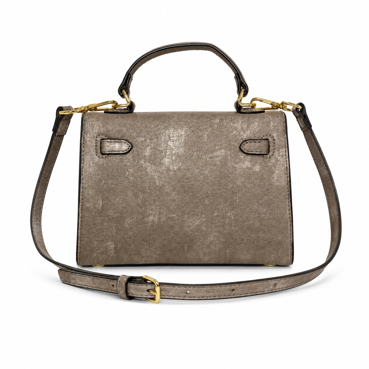 Cartera Bandolera Agamuzada Mujer Asa Superior Ajustable JJ1222