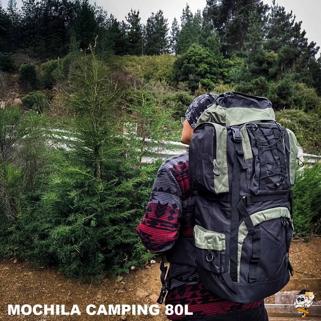 Mochila Camping Multi Compartimientos 2010