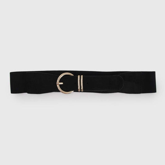 Cinturón Mujer Elasticado Doble Pasador Metálico - BE098