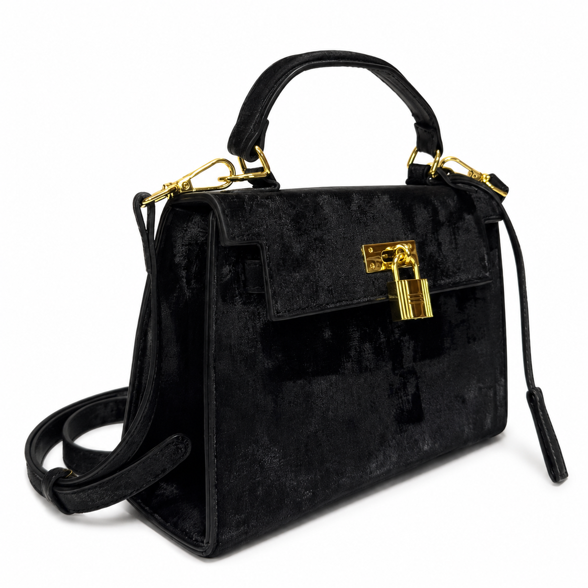 Cartera Bandolera Agamuzada Mujer Asa Superior Ajustable JJ1222