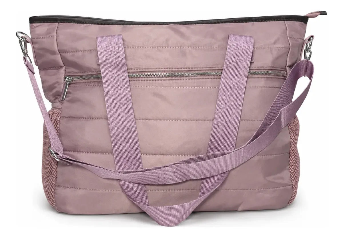Bolso Tote Mujer Grande con Charm y Correa Removible 14L JJ260301