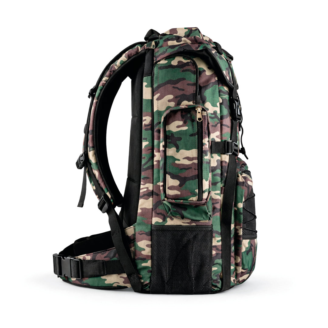 Mochila Outdoor 100L Mimetizada Reflectante 5517