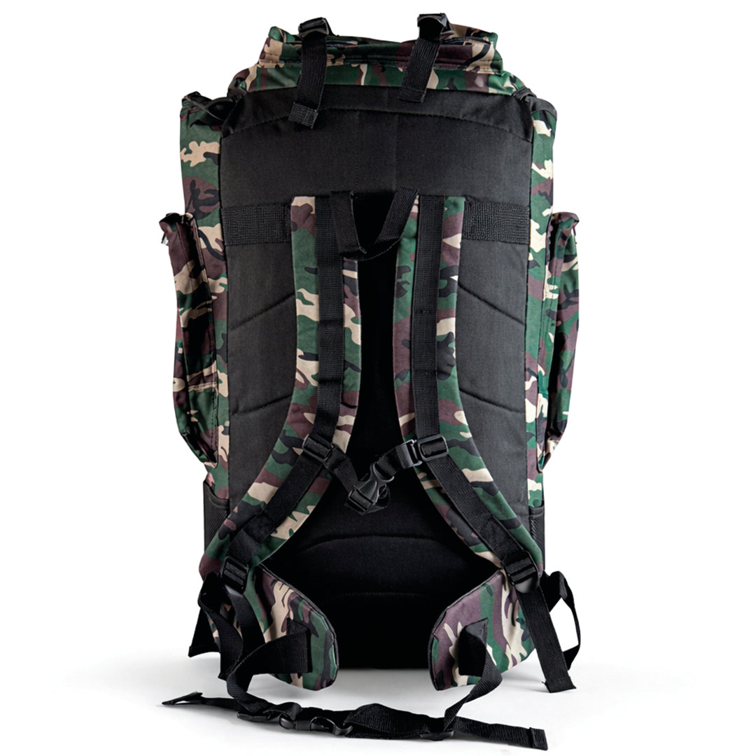 Mochila Outdoor 100L Mimetizada Reflectante 5517