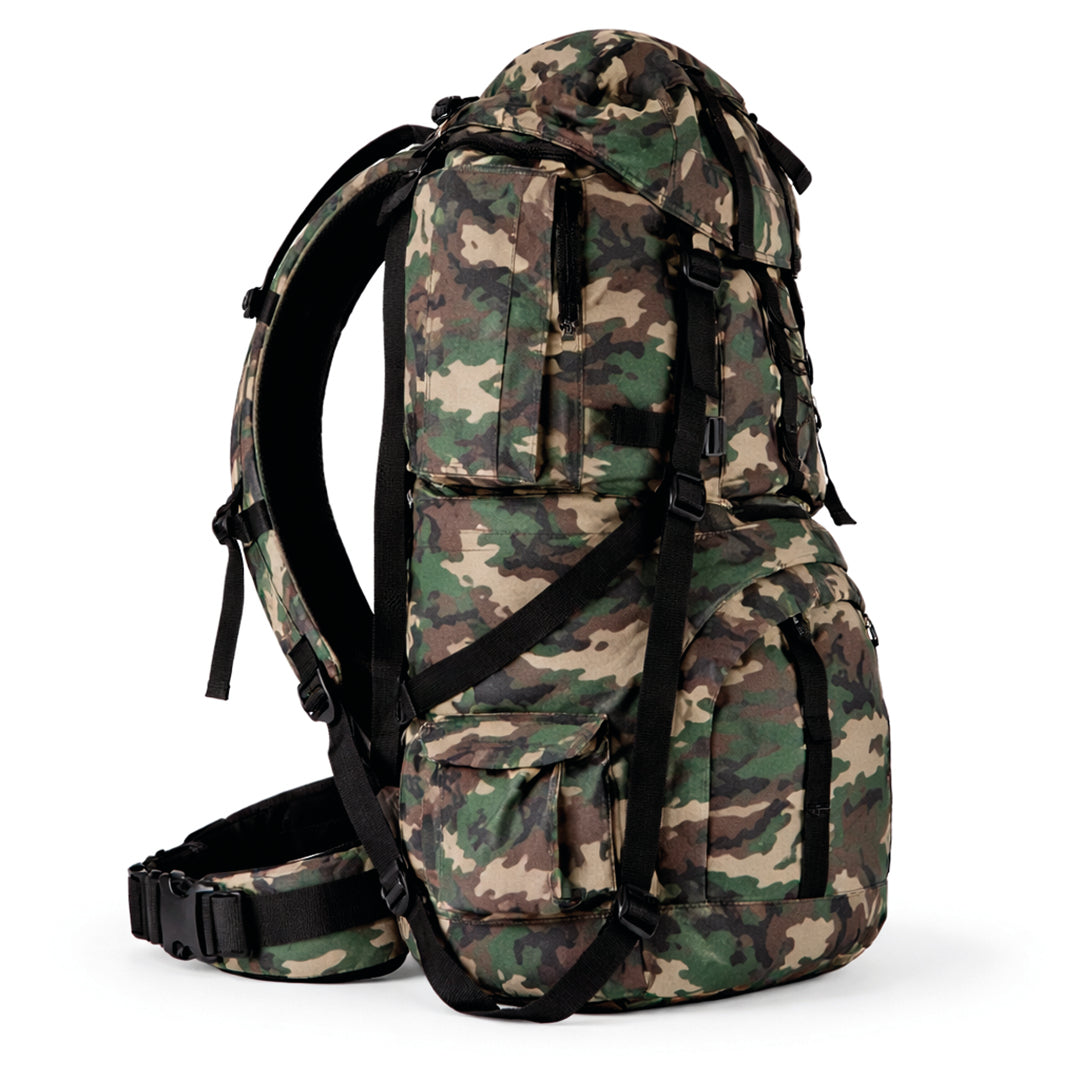 Mochila Trekking Impermeable Mimetizada 5149