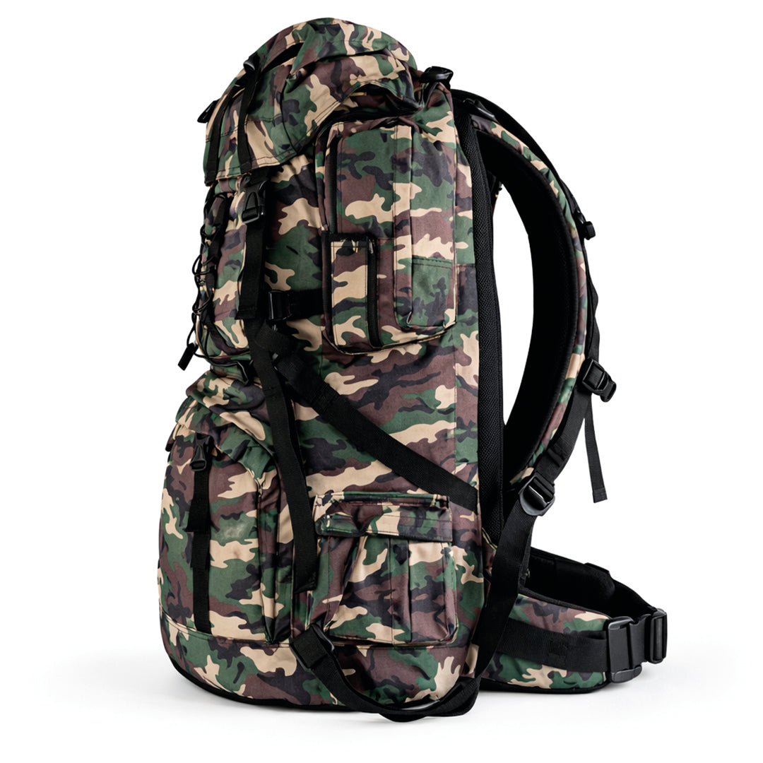 Mochila Trekking Impermeable Mimetizada 5149